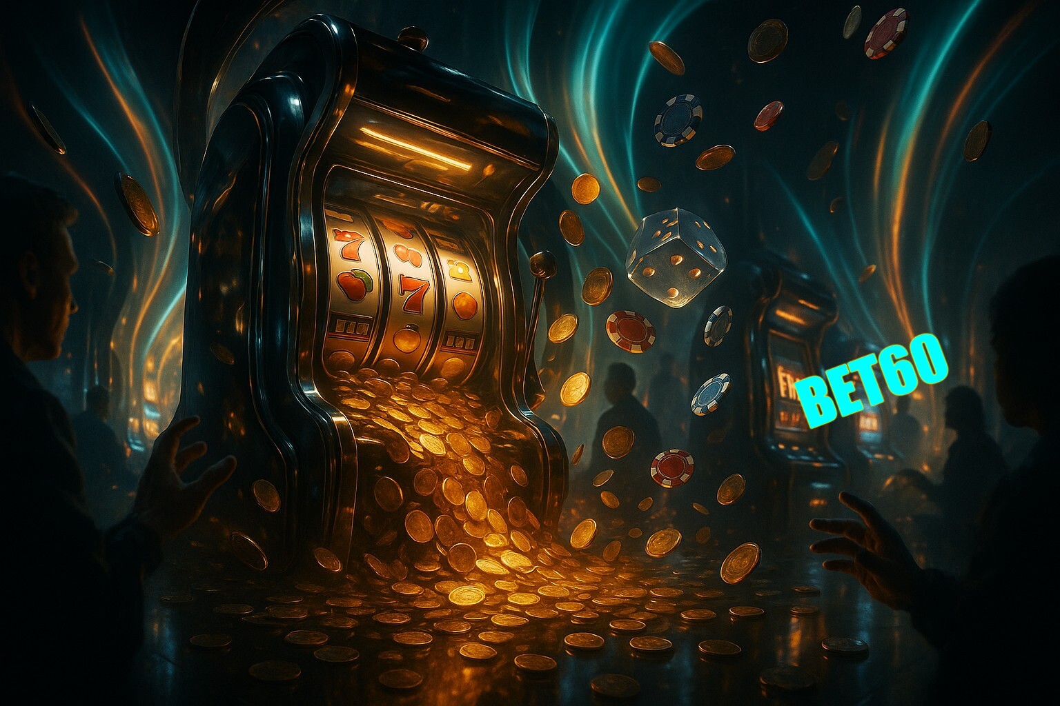 Diversos jogos de caça-níqueis